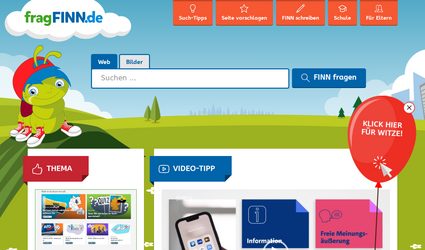 fragFINN — Suchmaschine für Kinder