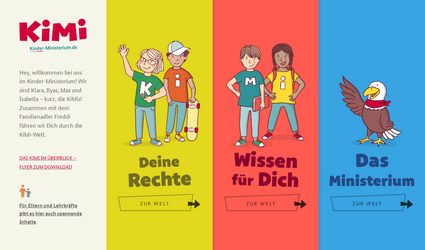 Kinder-Ministerium — Politik für Kinder erklärt