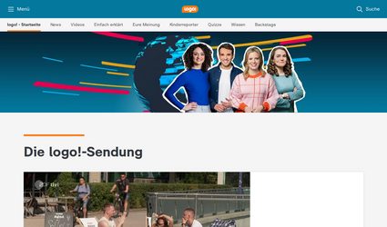 ZDF logo! — Nachrichten für Kinder