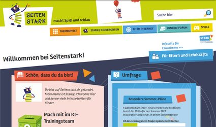 Seitenstark — Netzwerk der Kinderseiten