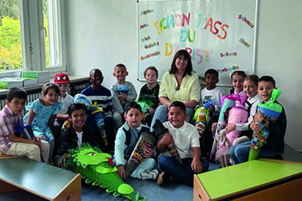 Juniorklasse mit Lehrerin