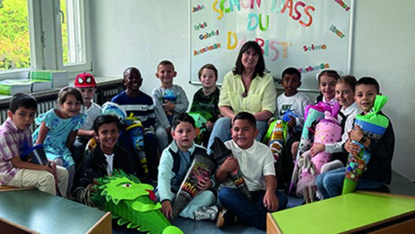 Juniorklasse mit Lehrerin